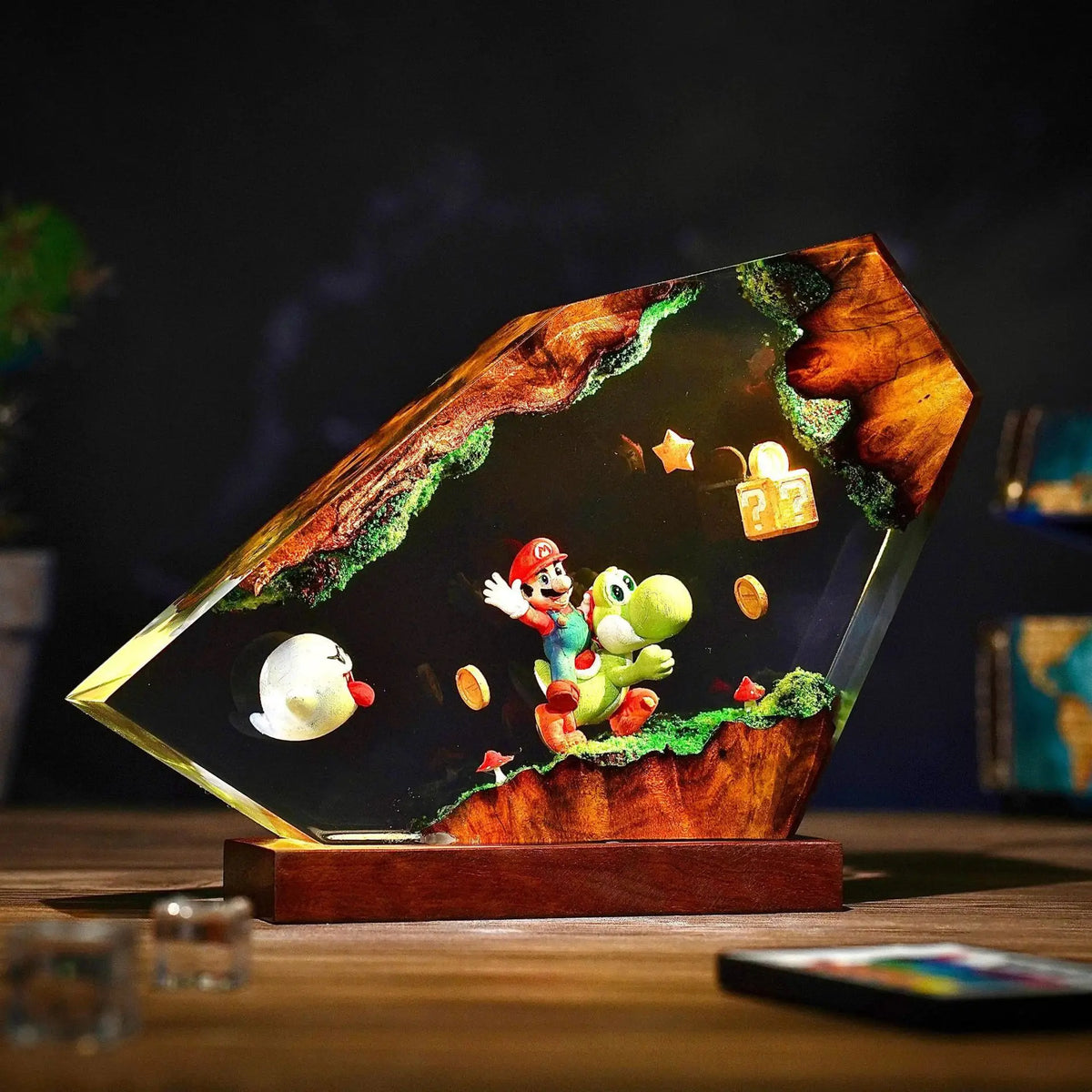 "Mario and Yoshi"